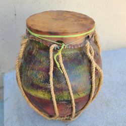 Vintage Tribal Drum 