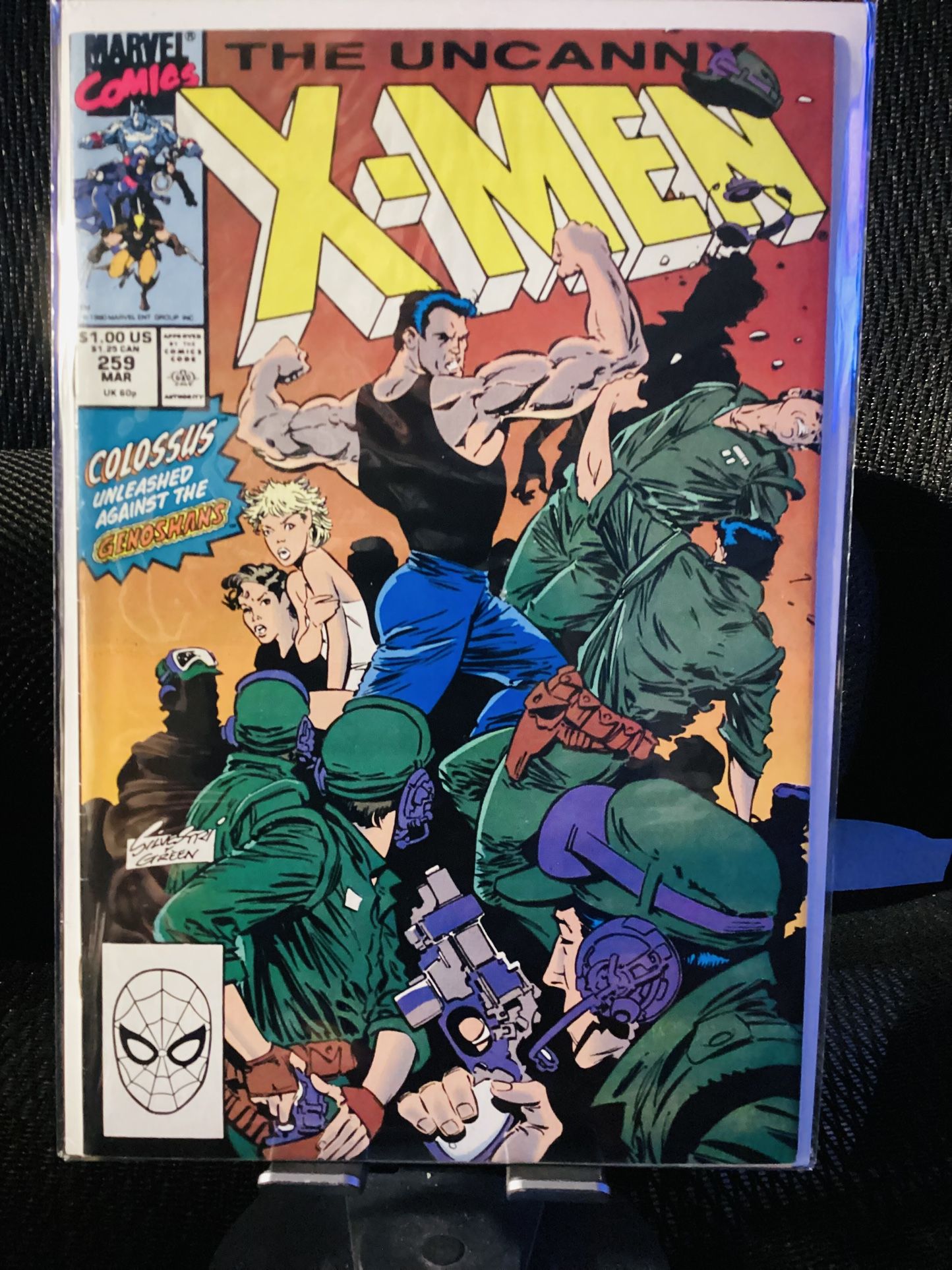 Marvel Comics #259A Uncanny X-Men, Vol. 1 Dream A Little Dream - Direct Edition 2nd app. Guido Carosella (named)🔑