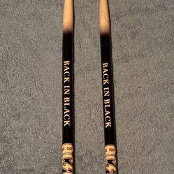 AC DC Back In Black Drum Sticks