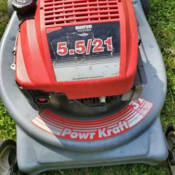 Used powr Kraft lawn mower