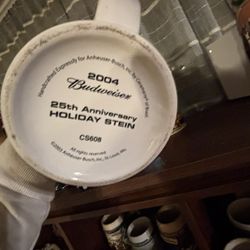 2004 Budweiser Beer Stein 