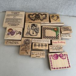A Lot Of Rubber Stamps 