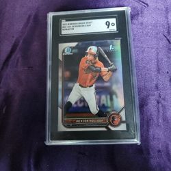 2022 Jackson Holliday MT 9 Graded Card