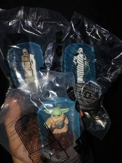 Burger King Mandalorian & Grogu Jr Meal Toys