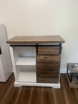 Sliding Barn Door Cabinet