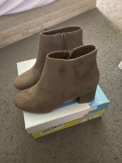 Faux Suede Booties