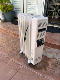 Electric oil type heater
