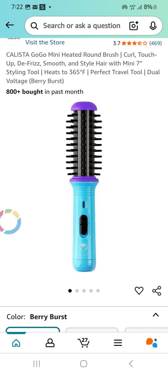 New Gogo Mini Round Brush