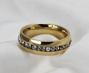 New 18 k yellow gold ring men’s wedding ring engagement ring