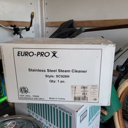 EURO PRO   Stainless steam cleaner