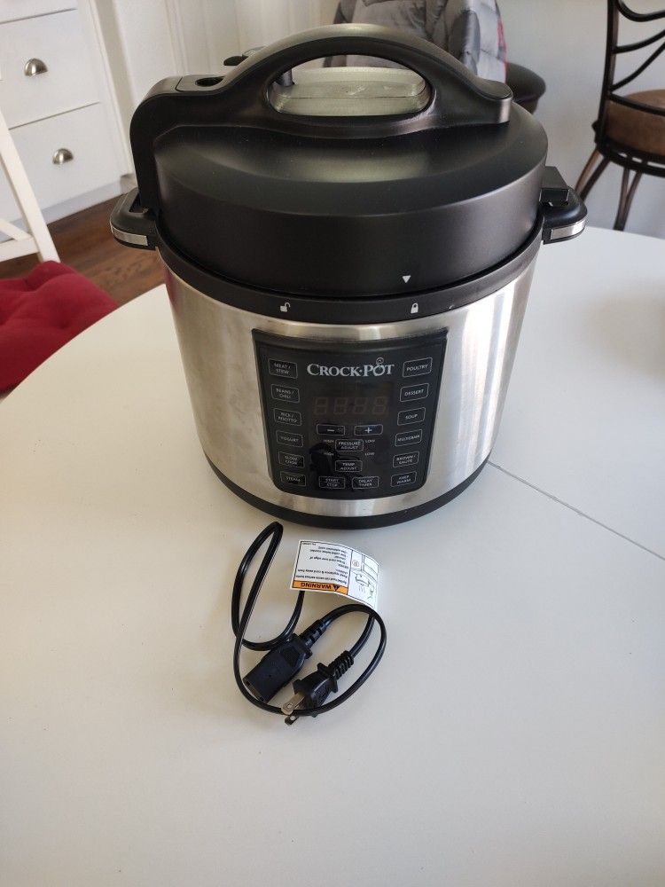 CrockPot Programmable Pressure Multi Cooker SCCPPC600V1 for Sale in