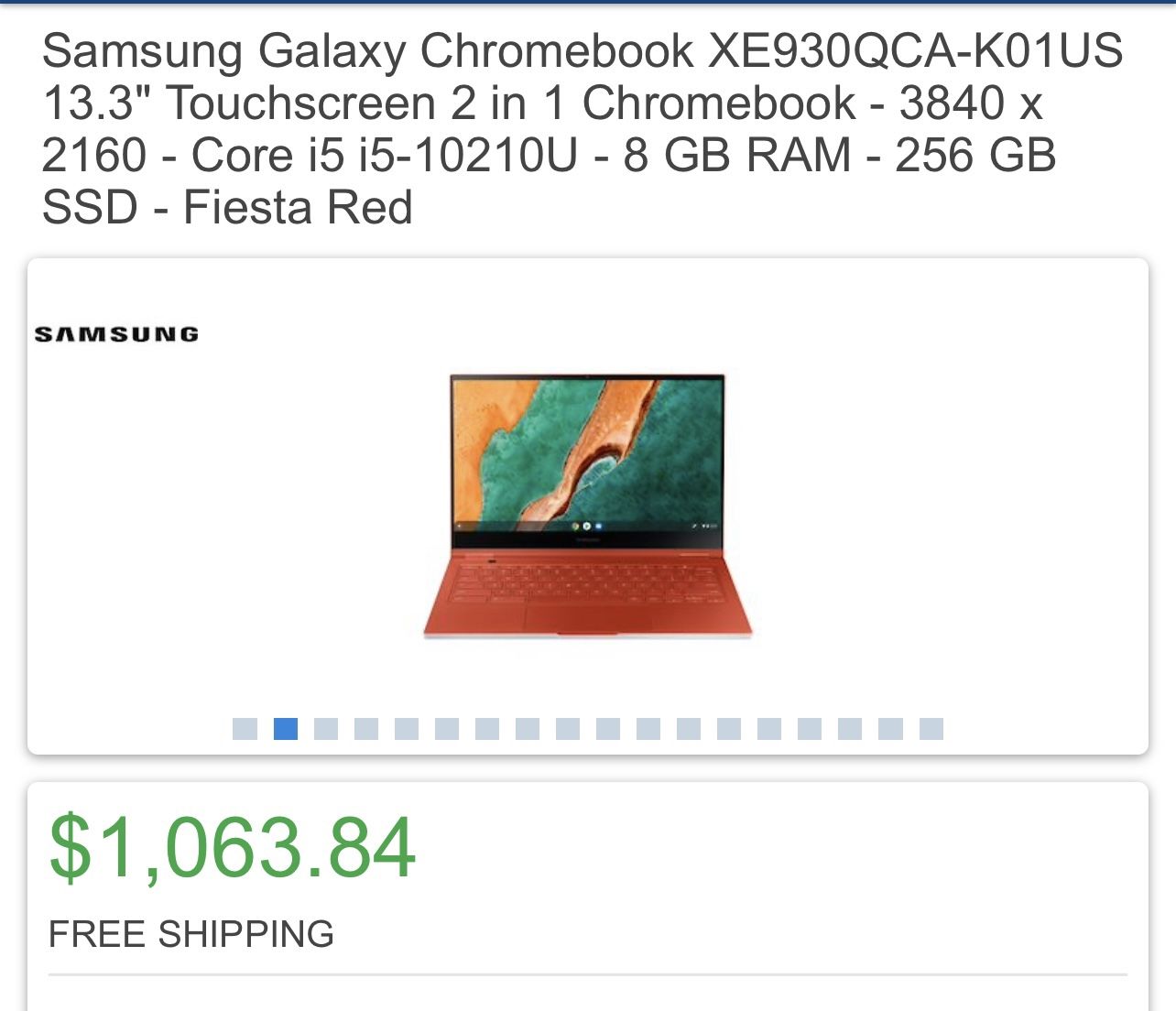 Samsung galaxy Chromebook