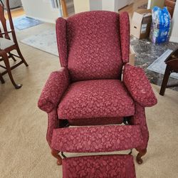 2 Wing Back Chairs 