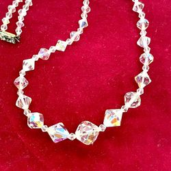 Aurora Borealis Crystal Necklace