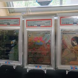 9 Pokemon Slabs 151, Destined rivals, Shining Fates
