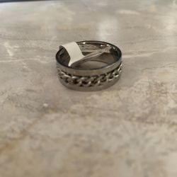 Stainless Steel Rings In Size 9