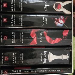 Complete Twilight Saga Hardcover book setBox Set w/Dust Jacket