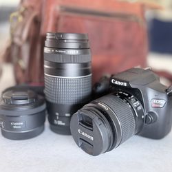 Canon Rebel 6T Started Photography kit