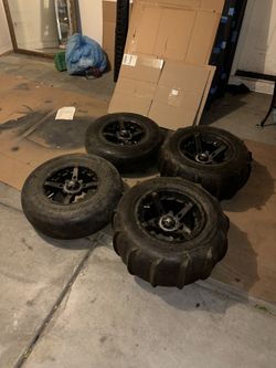 Rzr Wheels With Paddles