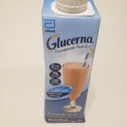 Glucerna Therapeutic Nutrition Shake Vanilla 