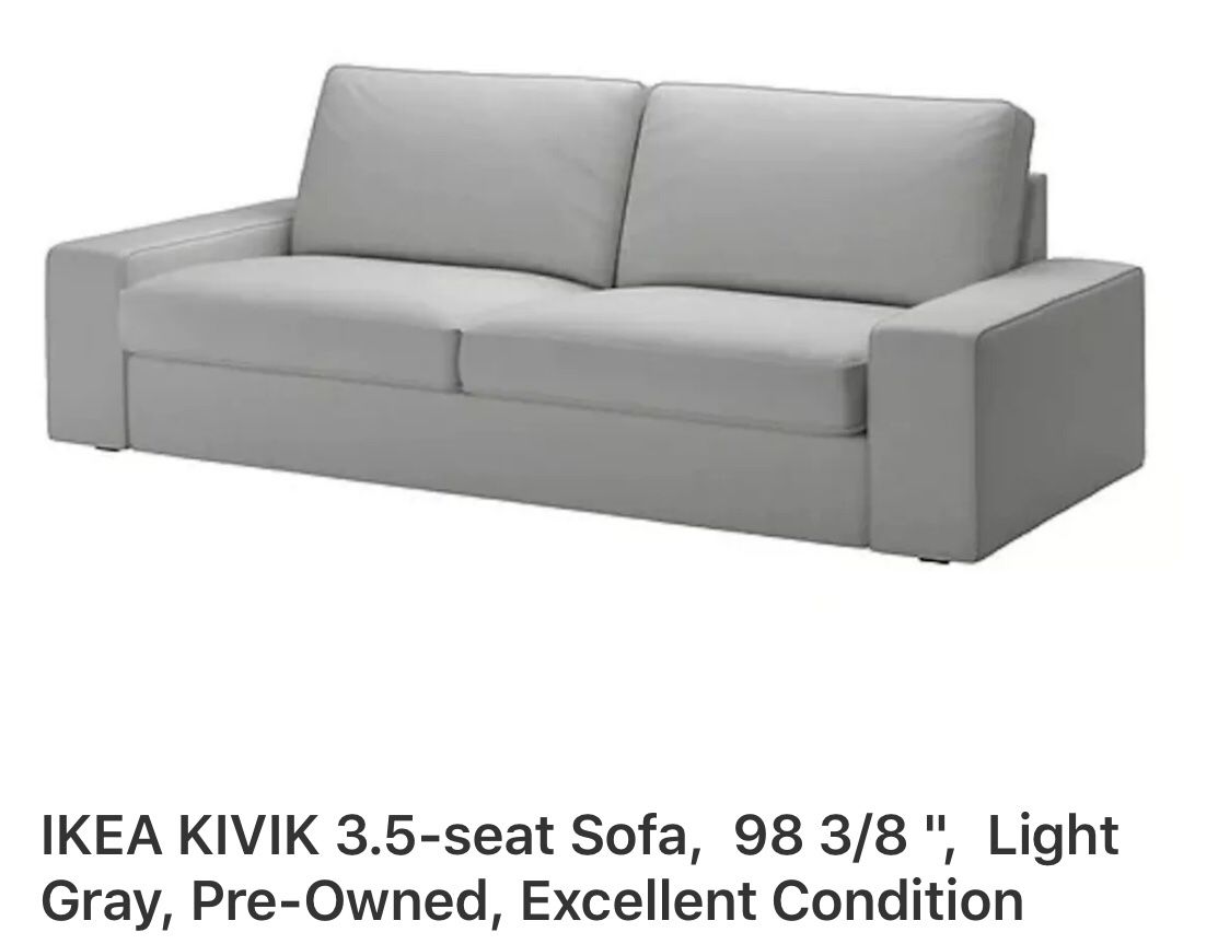 Couch - IKEA KIVIK 3.5-seat sofa - excellent condition