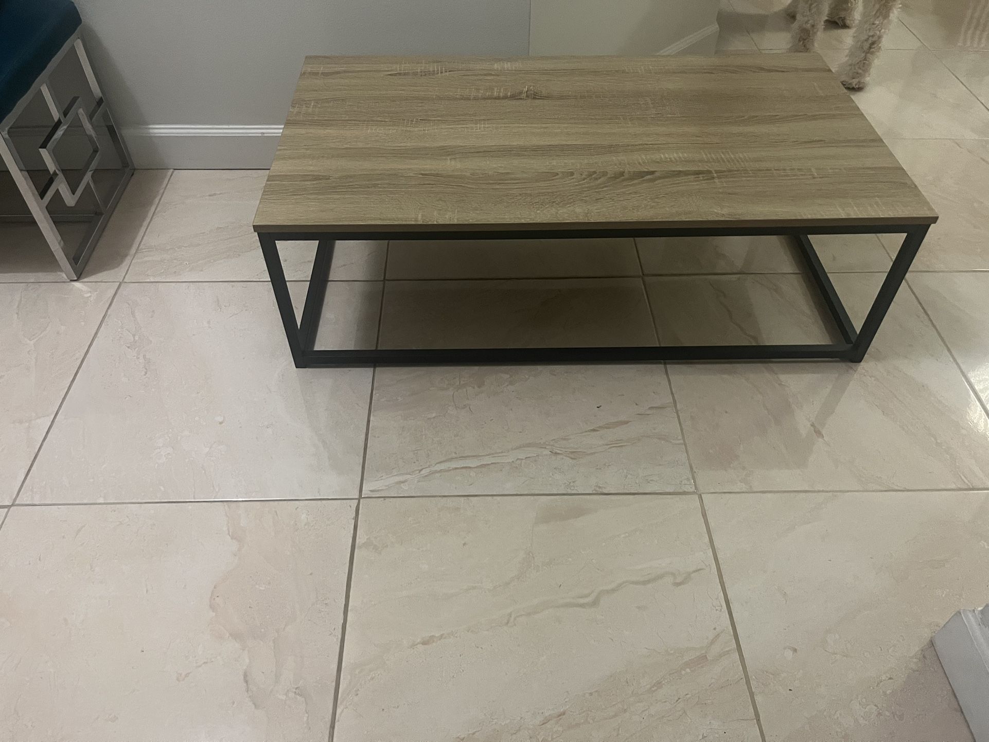 modern light wood coffee table 33177