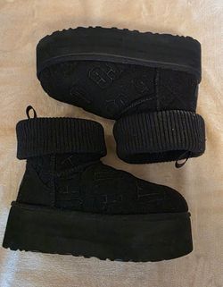 UGG Classic Mini Platform Boots Black
