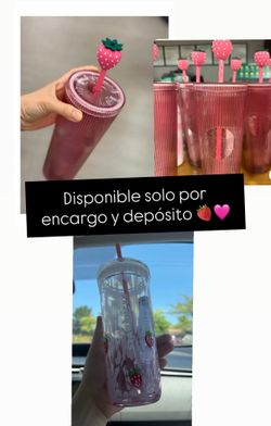 Starbucks vasos 🍓🩷