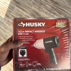 Husky 1/2 Inch Impact Wrench 