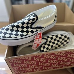 Classic Checkers Slip On 