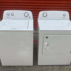 Electric Amana Washer & Dryer 