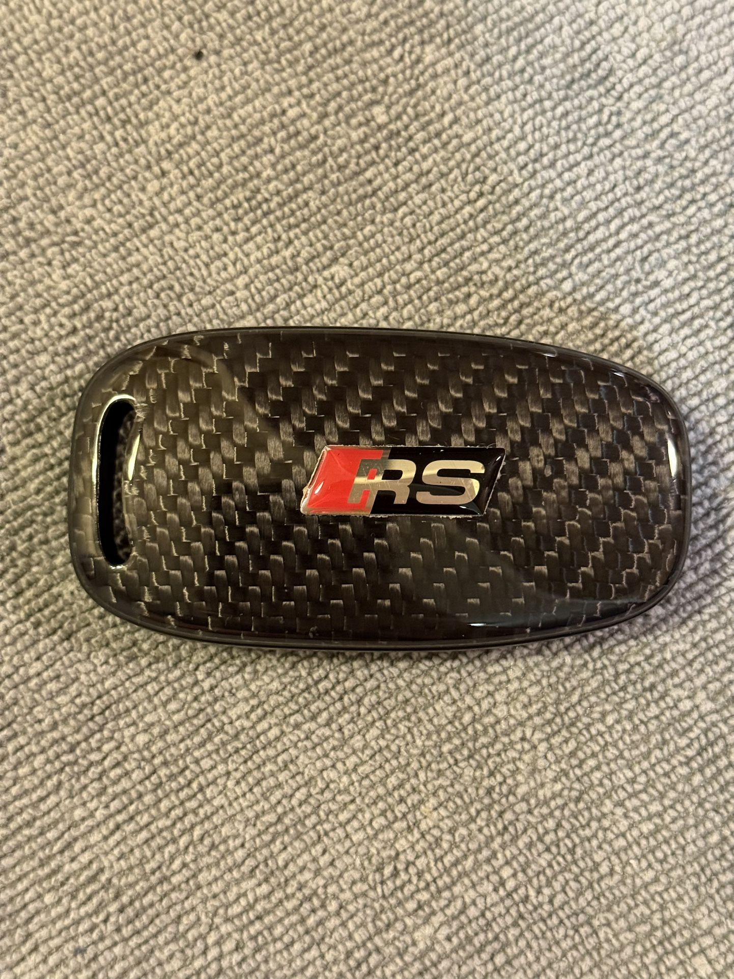 RS5 key fob Hold. All Real Carbon Fiber. Quantity 2