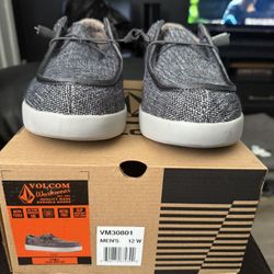 VOLCOM Men’s Work Steel Toe Casual Shoes Size 12