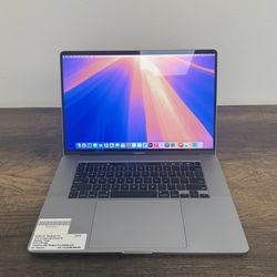 16 Inch MacBook Pro Touchbar 1TB SSD*16GB RAM*2.3Ghz Intel 8 Core i9 