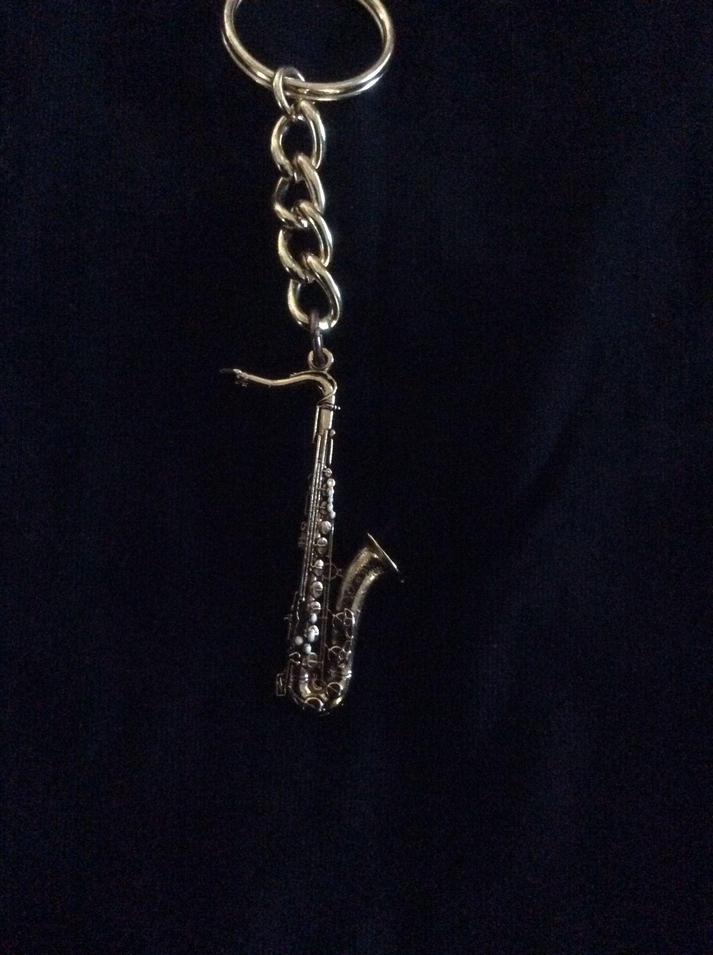 Saxophone Keychain