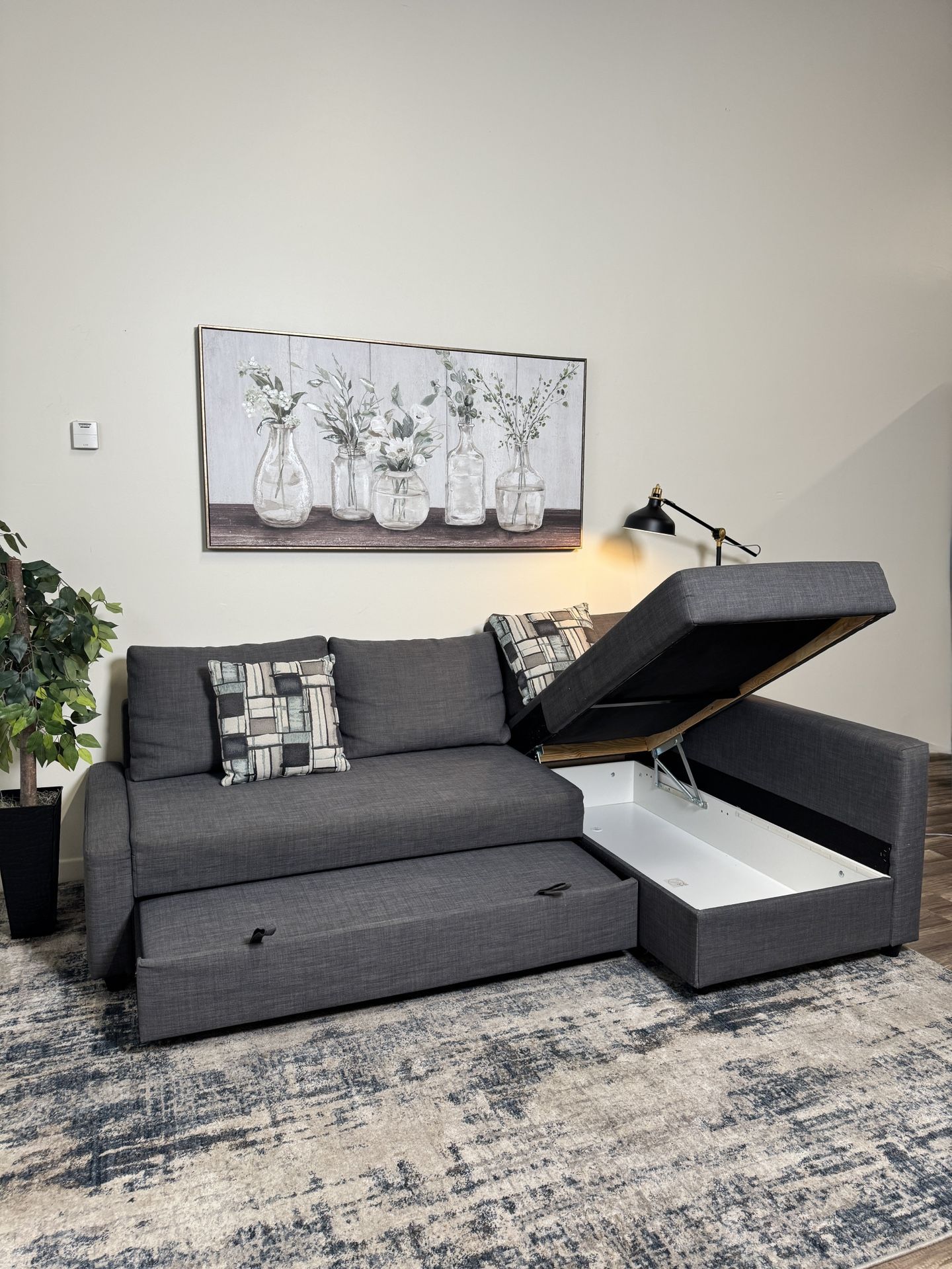 FREE DELIVERY Ikea Friheten Sectional Sleeper With Storage