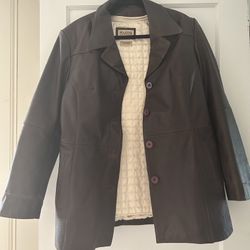 XL Wilsons Leather Jacket | Brown
