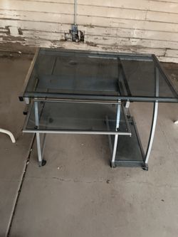 Glass Desk