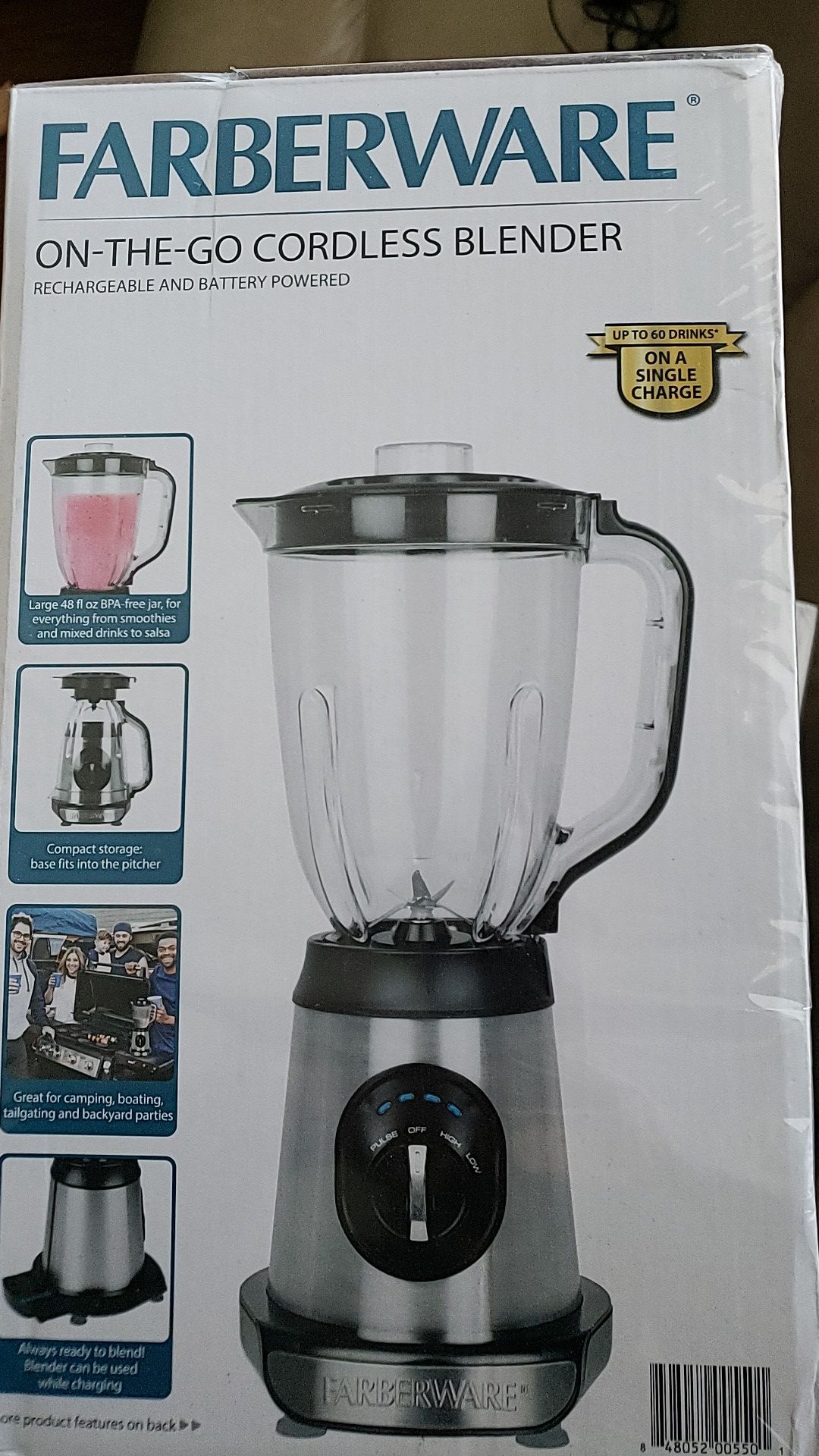 Farberware on the go cordless blender