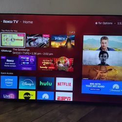 TCL 50' LED Roku T V
