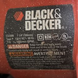 Black & Decker Saw/Drills