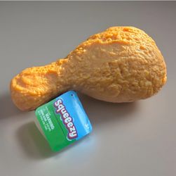 Squishy chicken drumstick