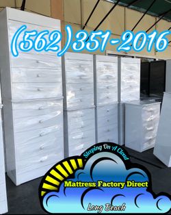 Five drawer white compressed cajonera Comoda nueva chest