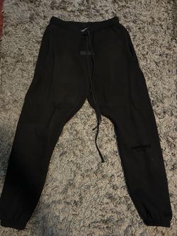 black essentials pants