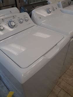 GE HE Deep Fill Washer and Dryer Set