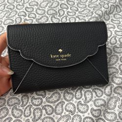 BRAND NEW GENUINE KATE SPADE NY BLACK WALLET AND CARD HOLDER