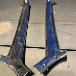 1965 Impala  Front Wind Shield Pilar Trims 