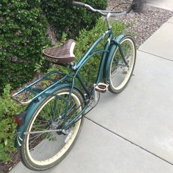 26 Huffy Regatta Mens Forest Green 3 Speed Beach Cruiser for Sale