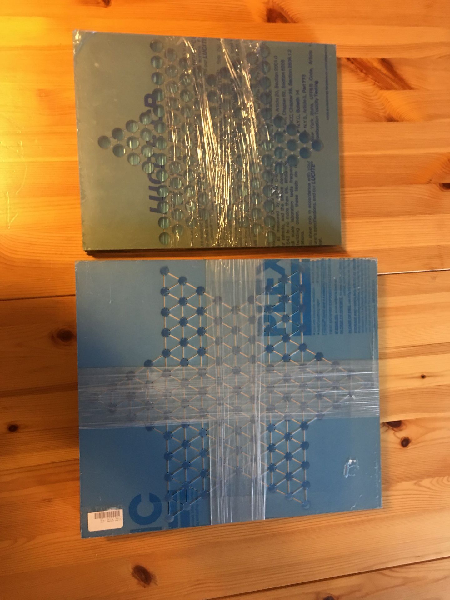 SEVEN ROCKLER Chinese Checkers Two Piece GAMEBOARD TEMPLATES For Marbles(4) & Pegs(3)