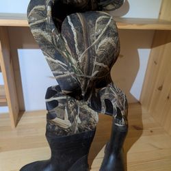 Oaki Youth Camo Neoprene Waders 8 9 Yrs, 8/9 4y Boot Size 